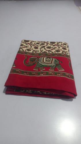 BEDSHEET JAIPUR PRINTED 90X108 2 PILLOW COVER